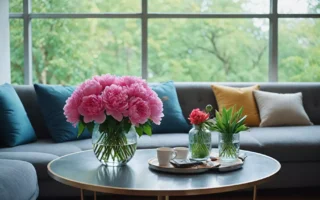 Jakie kwiaty pasują do sofy w twoim salonie