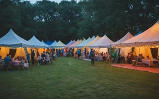 Wodoodporne tkaniny w branży eventowej – zastosowanie i zalety