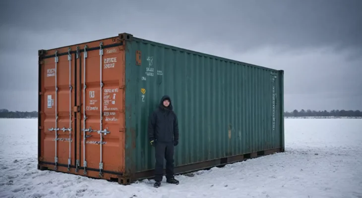 Wynajem kontenerów a sezon zimowy — zabezpieczenia i utrzymanie temperatury
