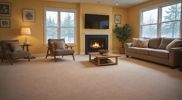 Czy wykładziny dywanowe nadają się na ogrzewanie podłogowe?